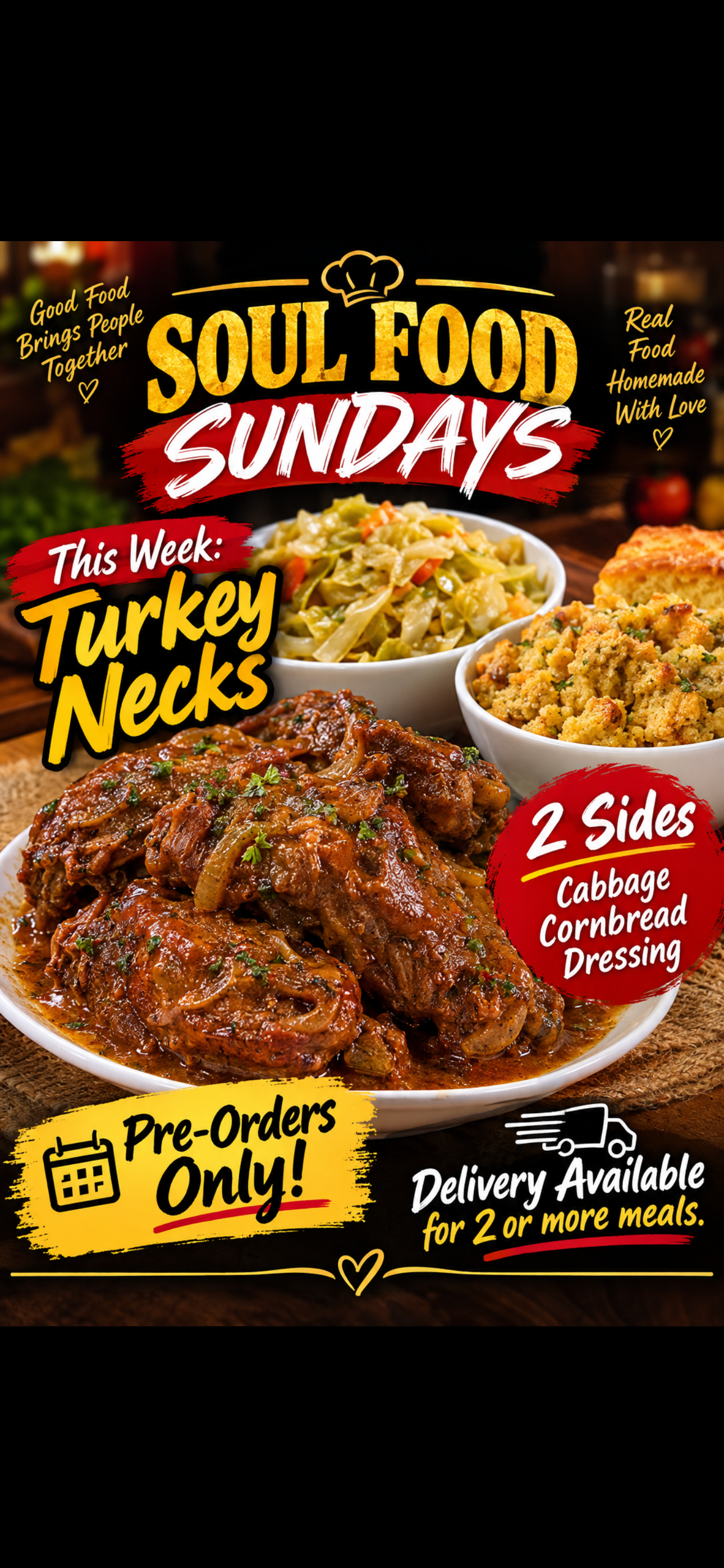 Soul food Sundays. September 27
