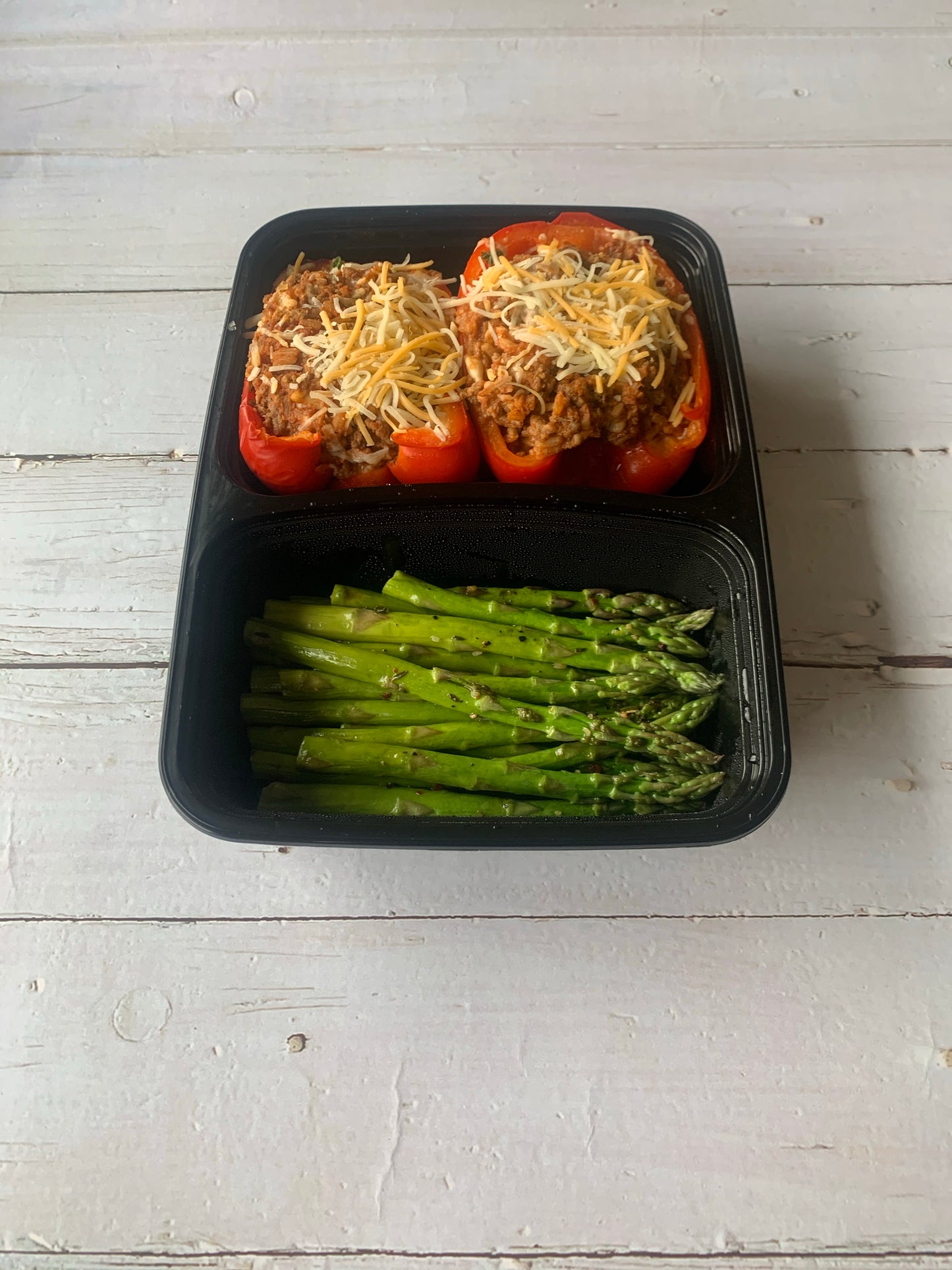 Stuffed Beef or Ground Turkey Bell Pepper