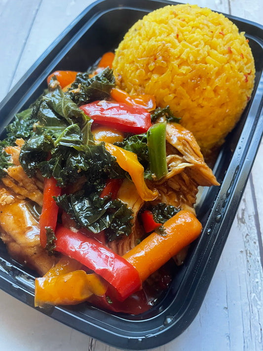 Roasted Chicken & Veggies