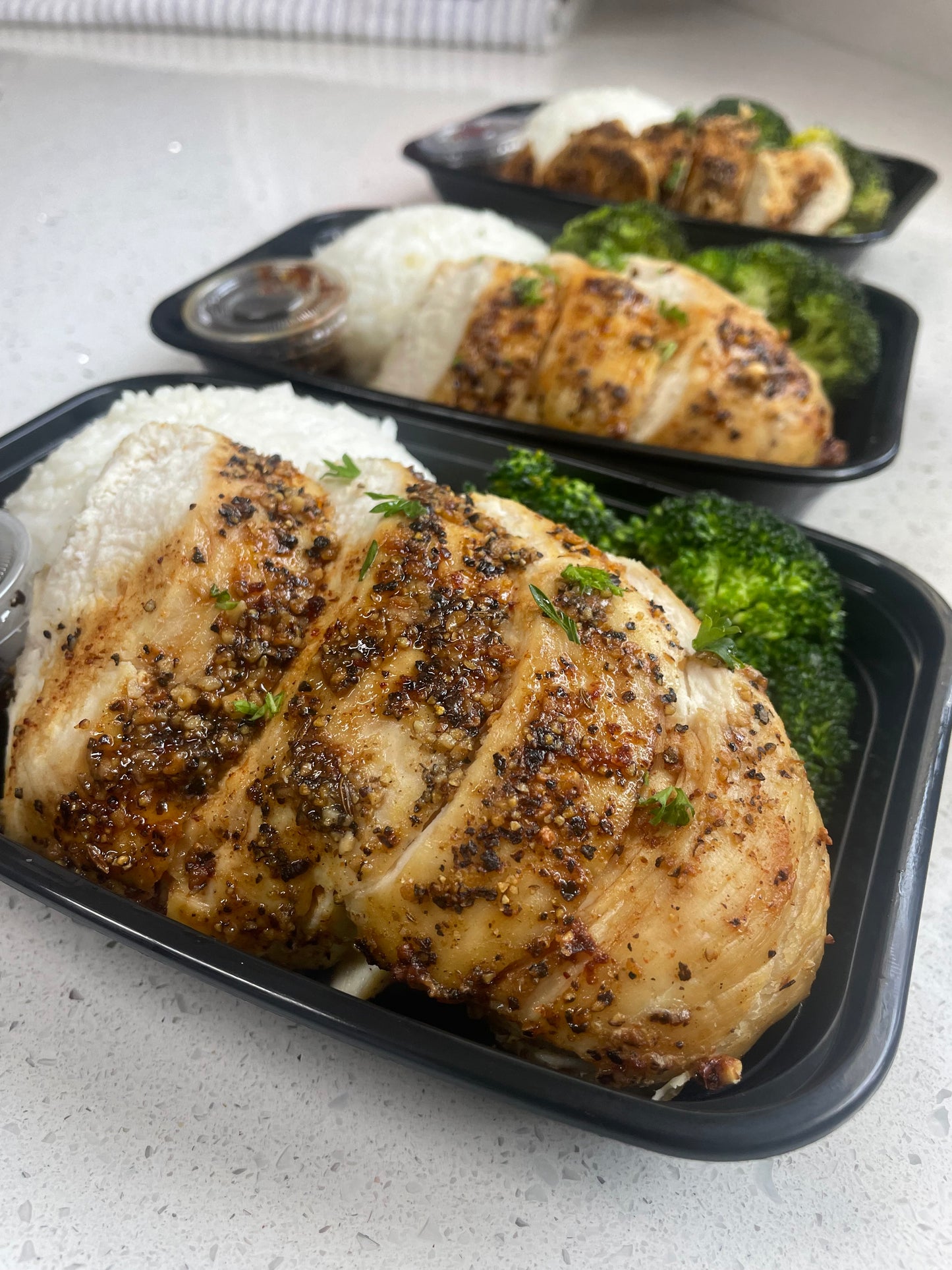 Grilled Chicken & Asparagus